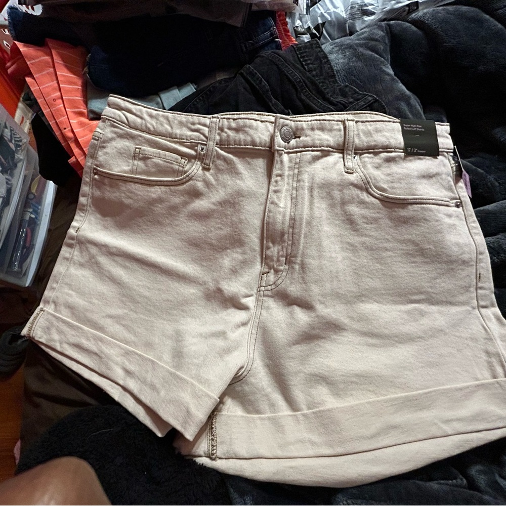 Wild Fable (Target) Super High Rise Rolled Cuff Shorts